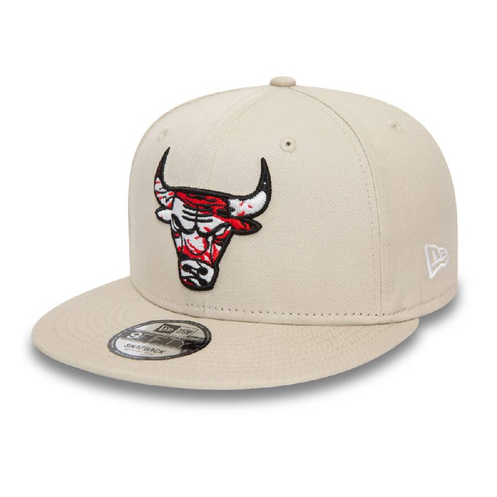 EMP "9FIFTY Seasonal Infill - Chicago Bulls" Cap creme von New Era - NBA