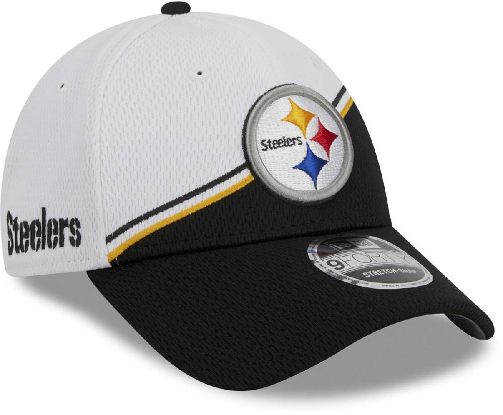 EMP "9FORTY Pittsburgh Steelers Sideline" Cap Multicolor Von New Era - NFL