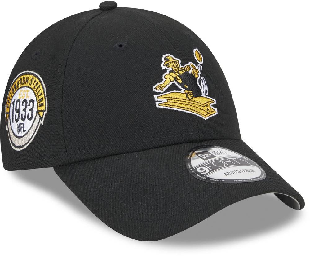 EMP "9FORTY Pittsburgh Steelers Sideline Historic 2023" Cap Multicolor Von New Era - NFL