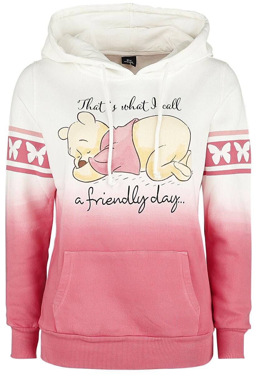 EMP "A Friendly Day" Kapuzenpullover weiß/rosa von Winnie The Pooh