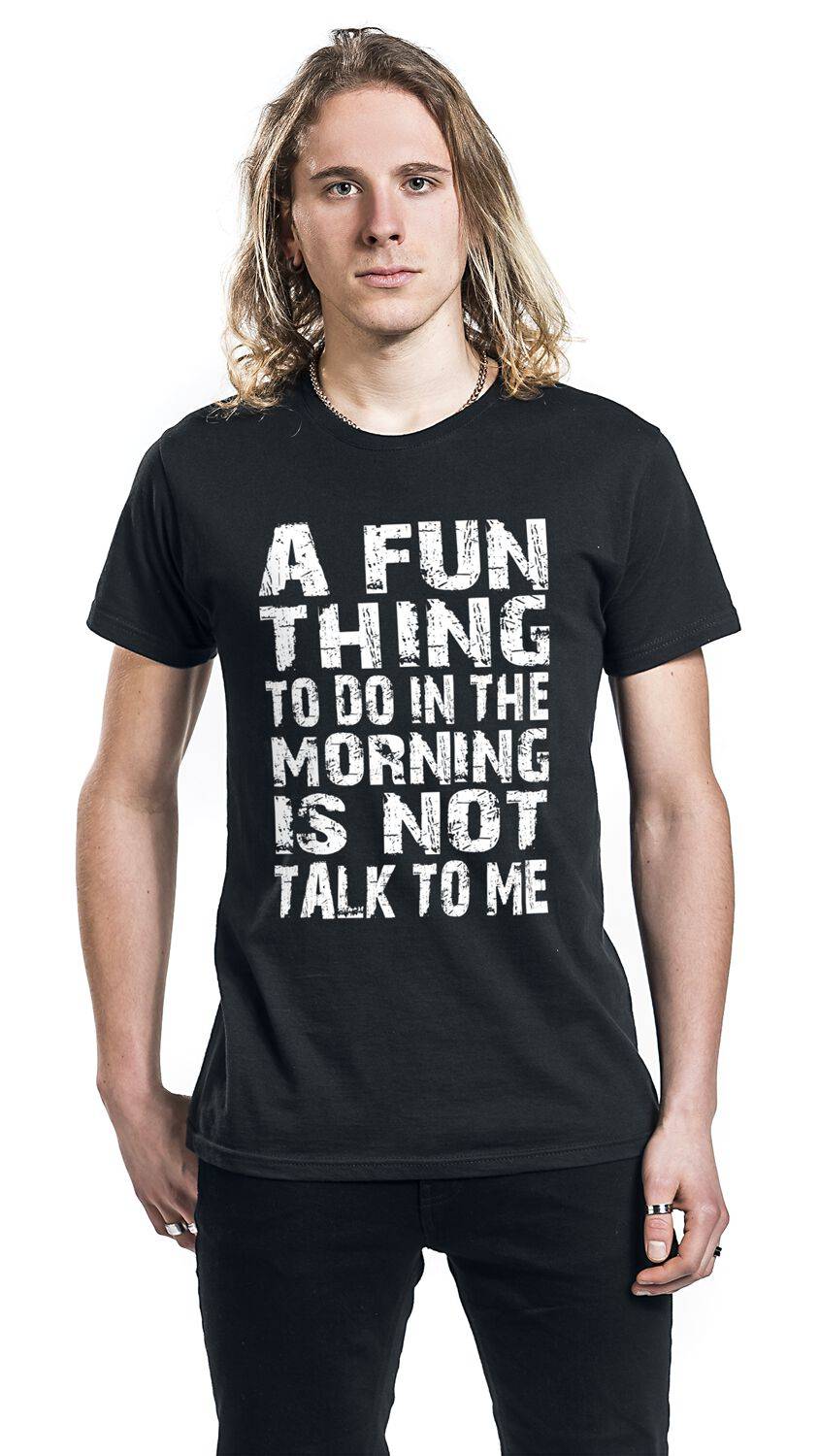 EMP "A Fun Thing To Do In The Morning" T-Shirt Schwarz Von Sprüche