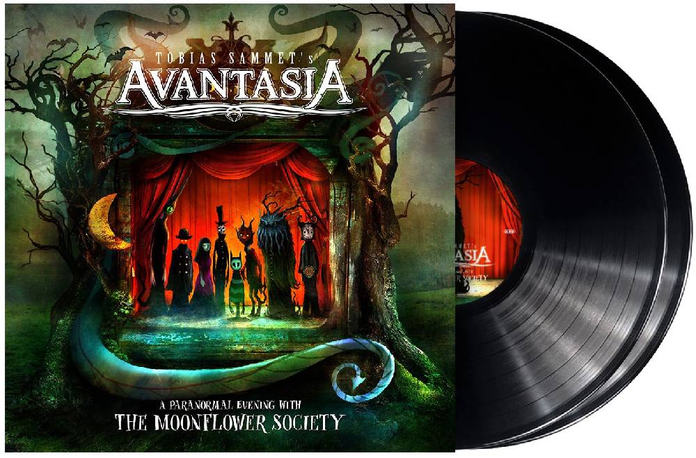 EMP "A paranormal evening with the moonflower society" LP schwarz von Avantasia