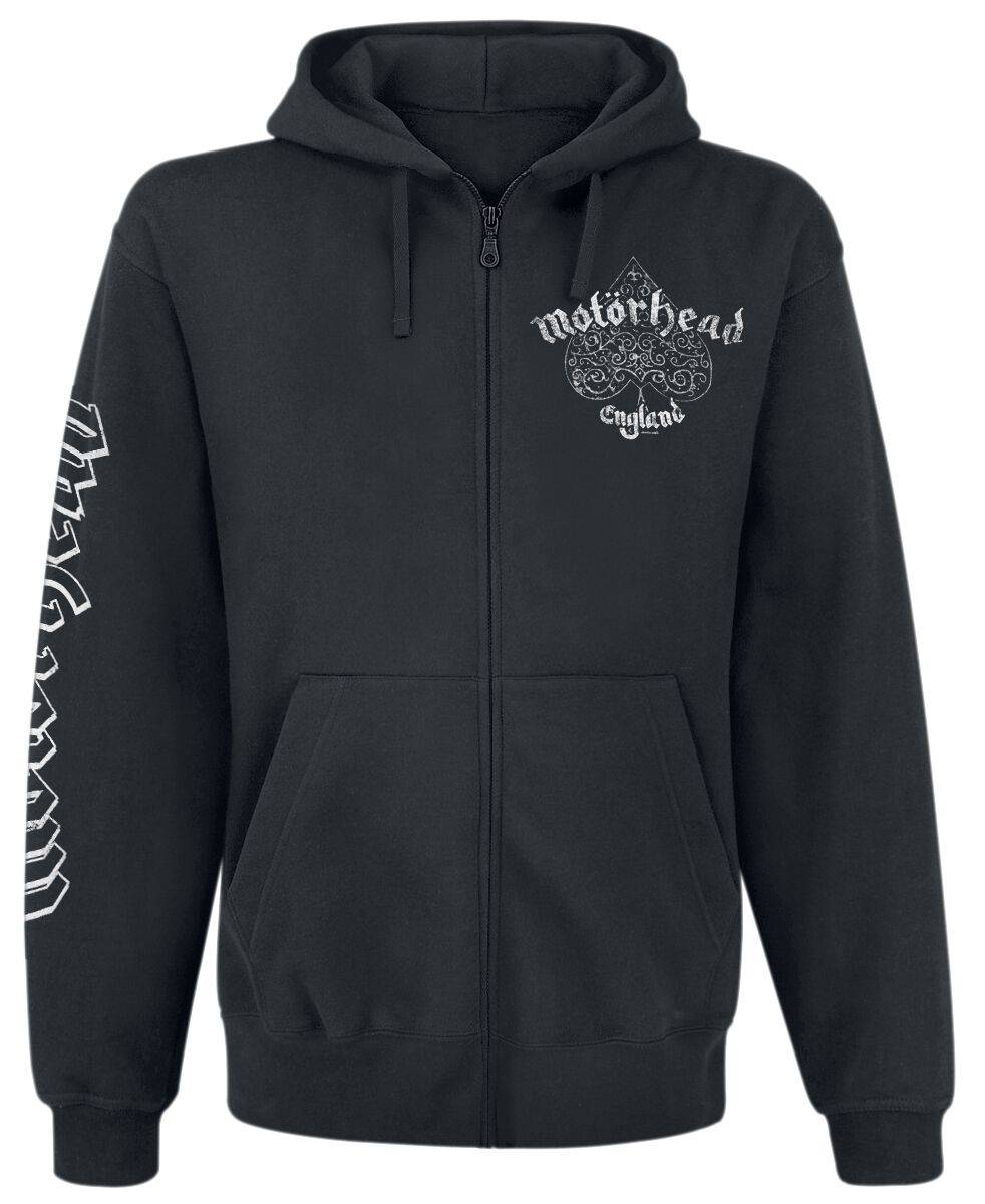 EMP "Ace Of Spades Tattoo" Kapuzenjacke schwarz von Motörhead