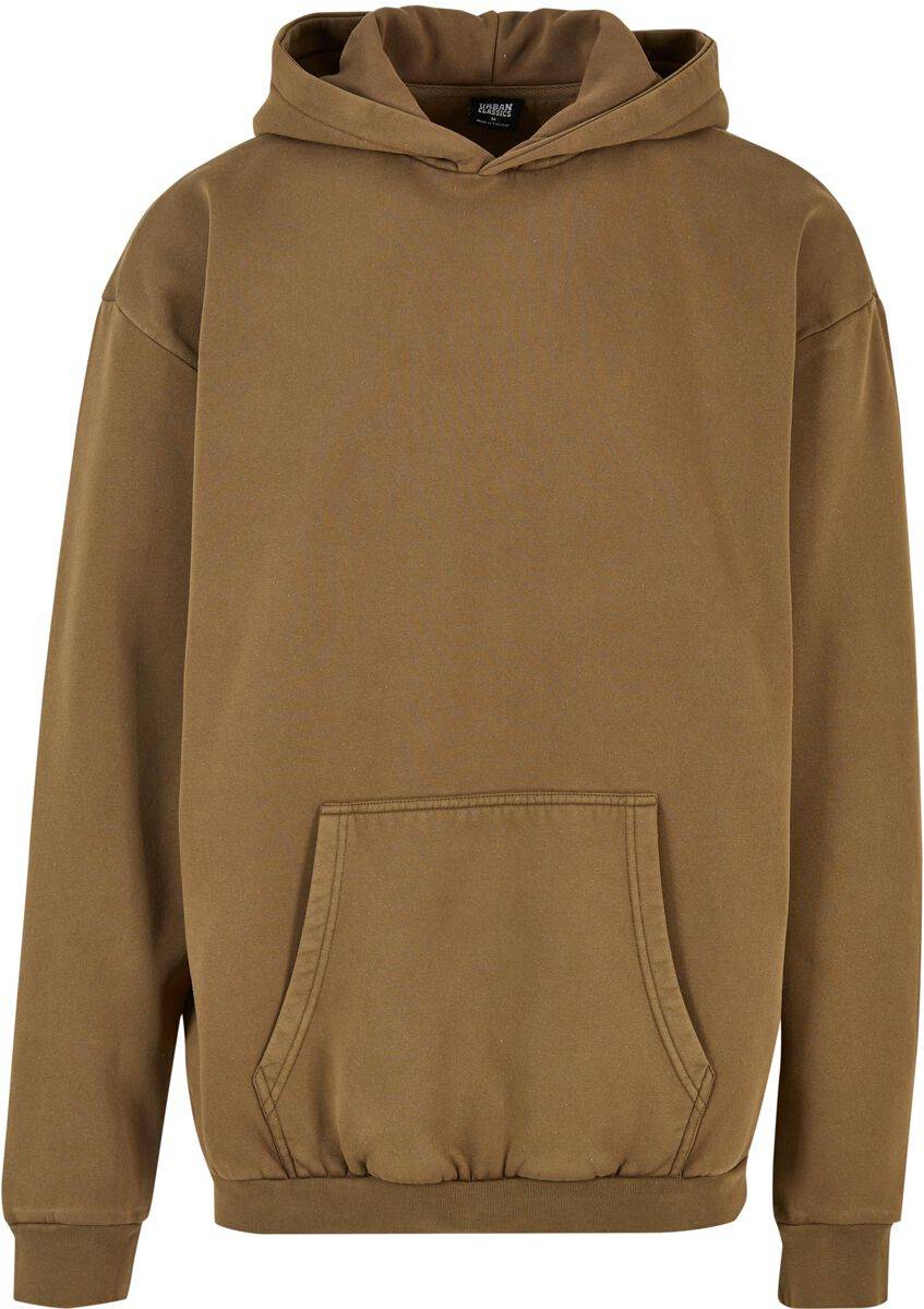 EMP "Acid Washed Hoody" Kapuzenpullover oliv von Urban Classics