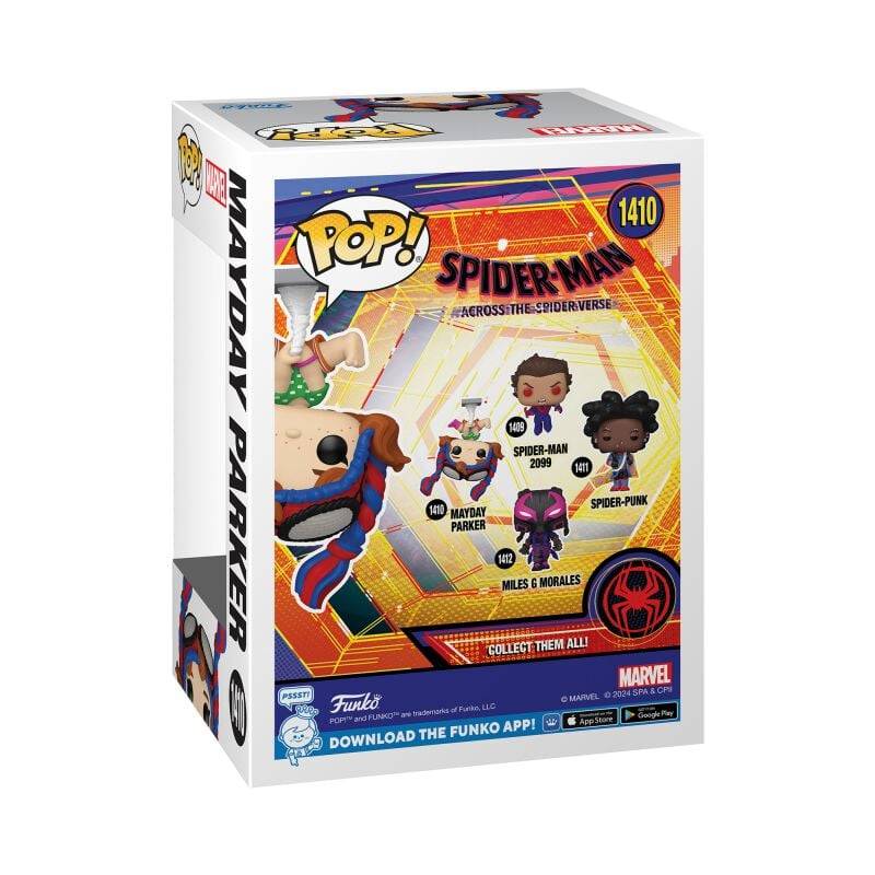 EMP "Across The Spider-Verse - Mayday Parker Vinyl Figur 1410" Funko Pop! Multicolor Von Spider-Man