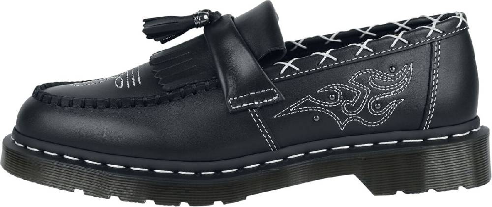 EMP "Adrian GA - Black Wanama" Creepers Schwarz Von Dr. Martens