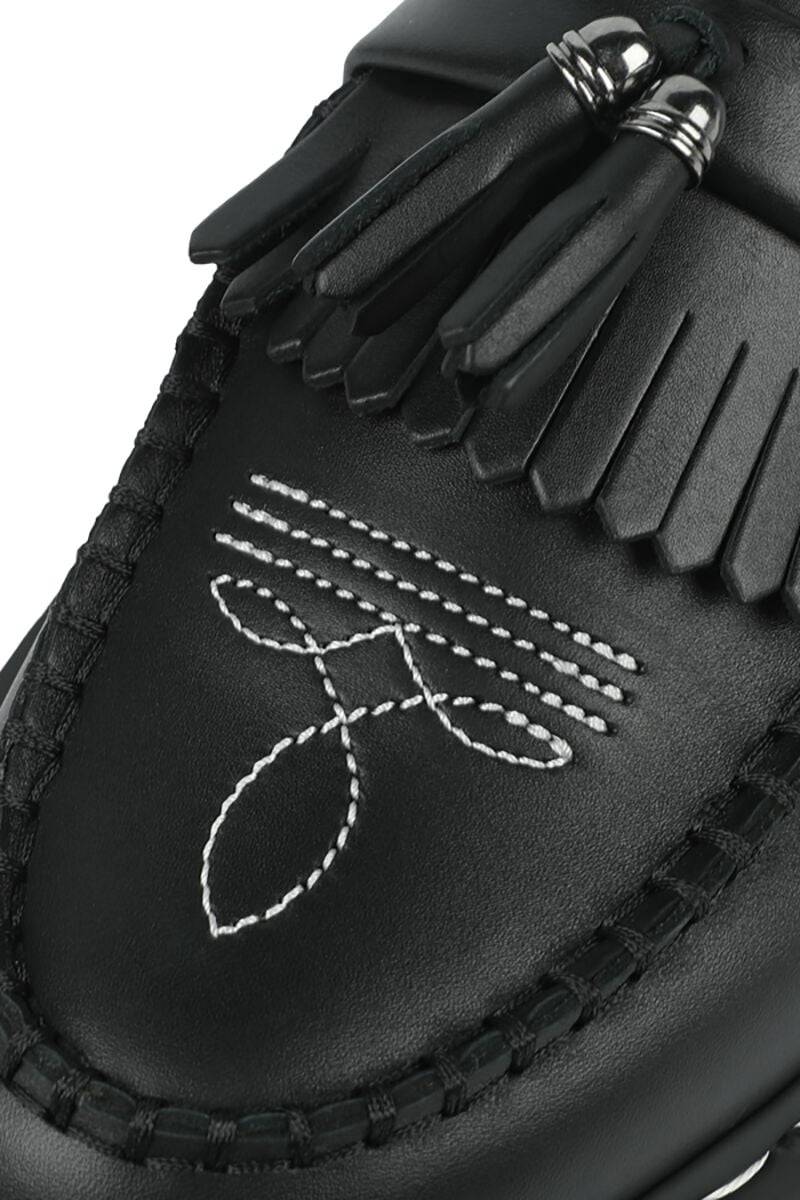 EMP "Adrian GA - Black Wanama" Creepers Schwarz Von Dr. Martens