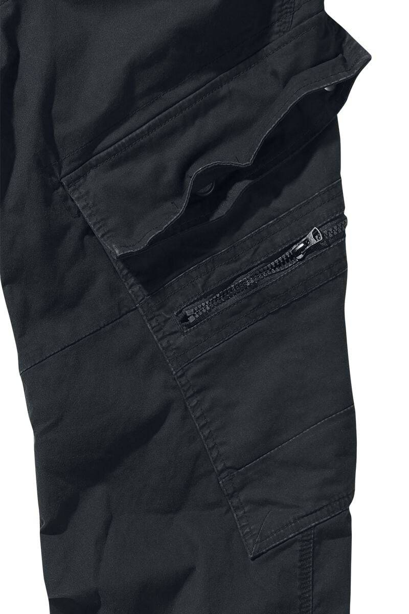 EMP "Adven Trousers Slim Fit" Stoffhose Schwarz Von Brandit