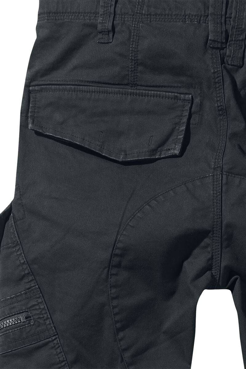 EMP "Adven Trousers Slim Fit" Stoffhose Schwarz Von Brandit