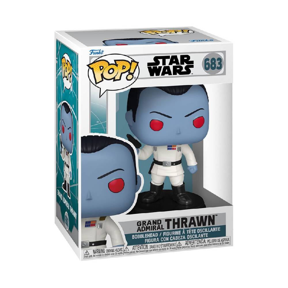 EMP "Ahsoka - Grand Admiral Thrawn Vinyl Figur 683" Funko Pop! multicolor von Star Wars