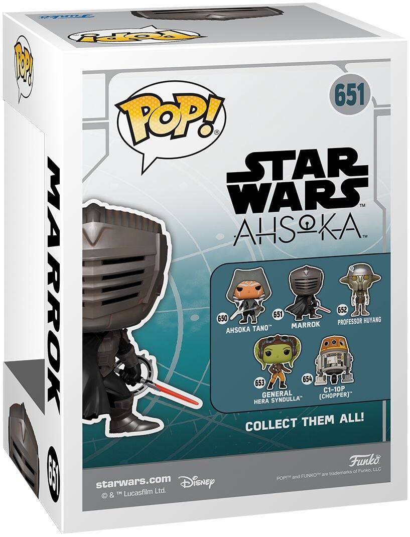 EMP "Ahsoka - Marrok Vinyl Figur 651" Funko Pop! Multicolor Von Star Wars