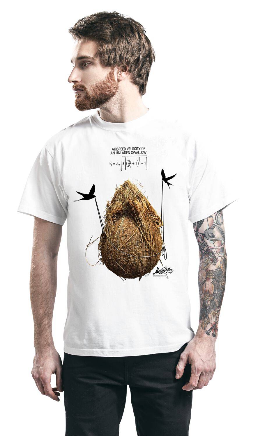 EMP "Airspeed Velocity" T-Shirt Weiß Von Monty Python