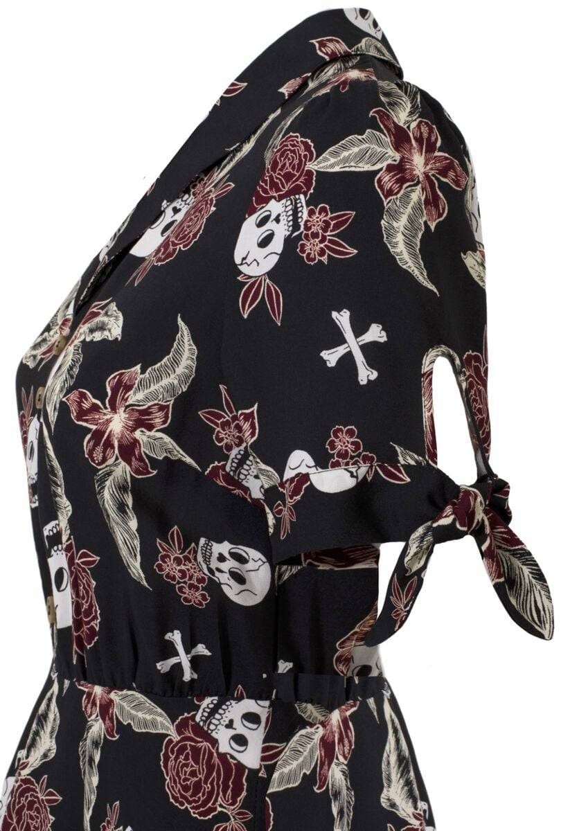 EMP "Alani Mini Dress" Kurzes Kleid Multicolor Von Hell Bunny