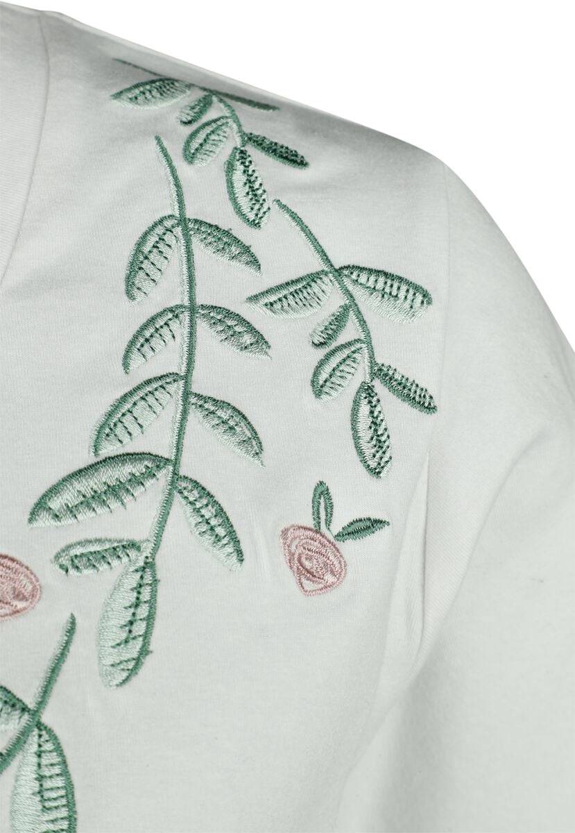 EMP "Alice With Roses" T-Shirt Weiß Von Alice Im Wunderland