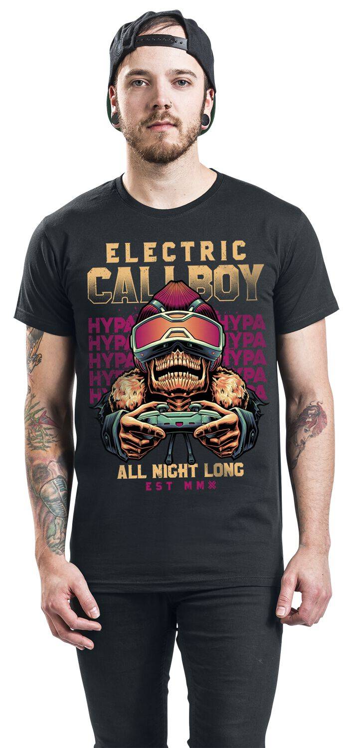 EMP "All Night Long" T-Shirt Schwarz Von Electric Callboy