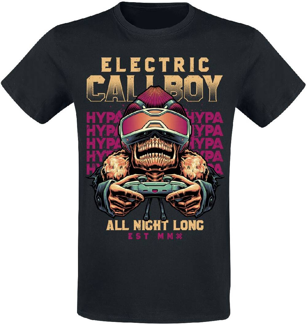 EMP "All Night Long" T-Shirt schwarz von Electric Callboy