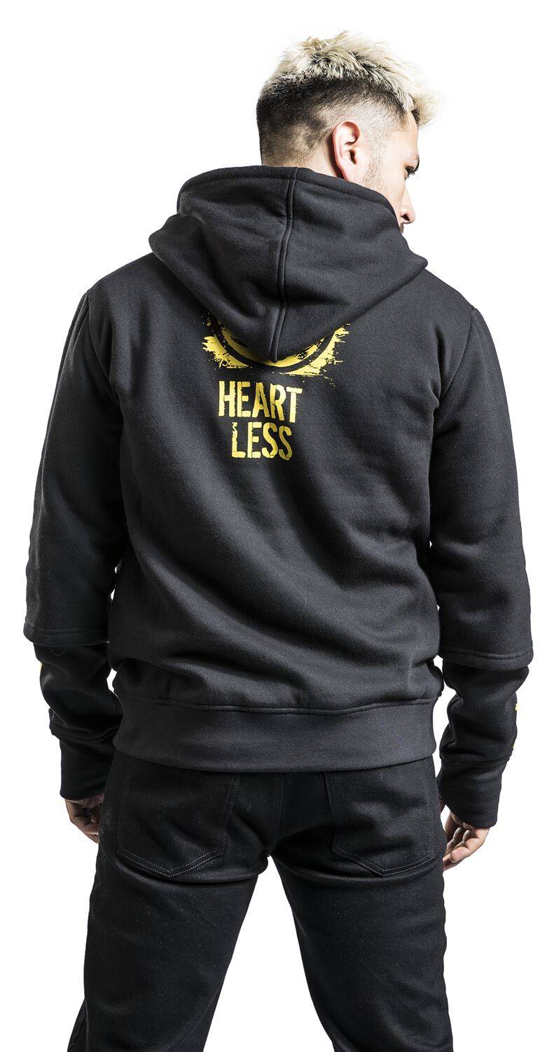 EMP "Allergic Hood" Kapuzenpullover Schwarz Von Heartless