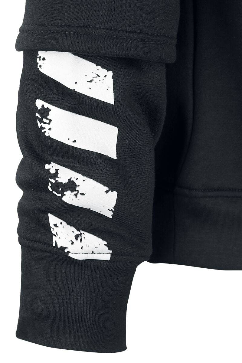 EMP "Allergic Hood" Kapuzenpullover Schwarz Von Heartless