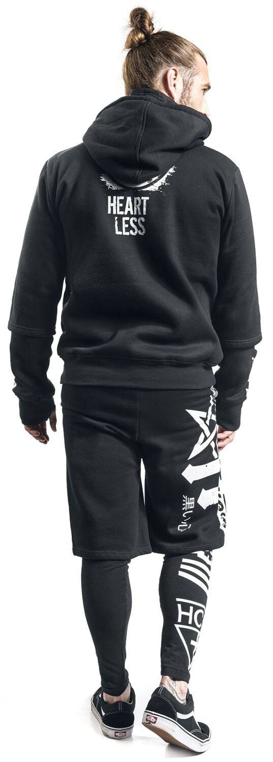 EMP "Allergic Hood" Kapuzenpullover Schwarz Von Heartless