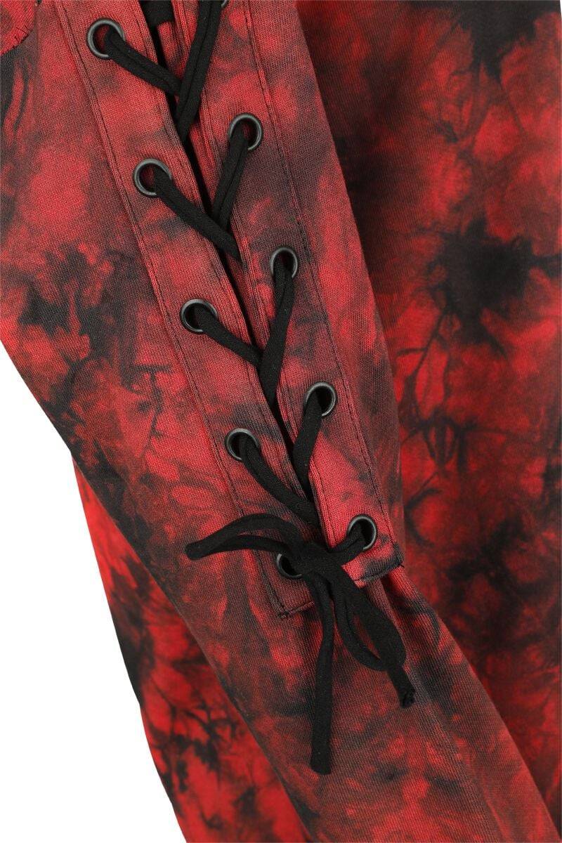 EMP "Allison Jumper" Sweatshirt Rot/schwarz Von Poizen Industries