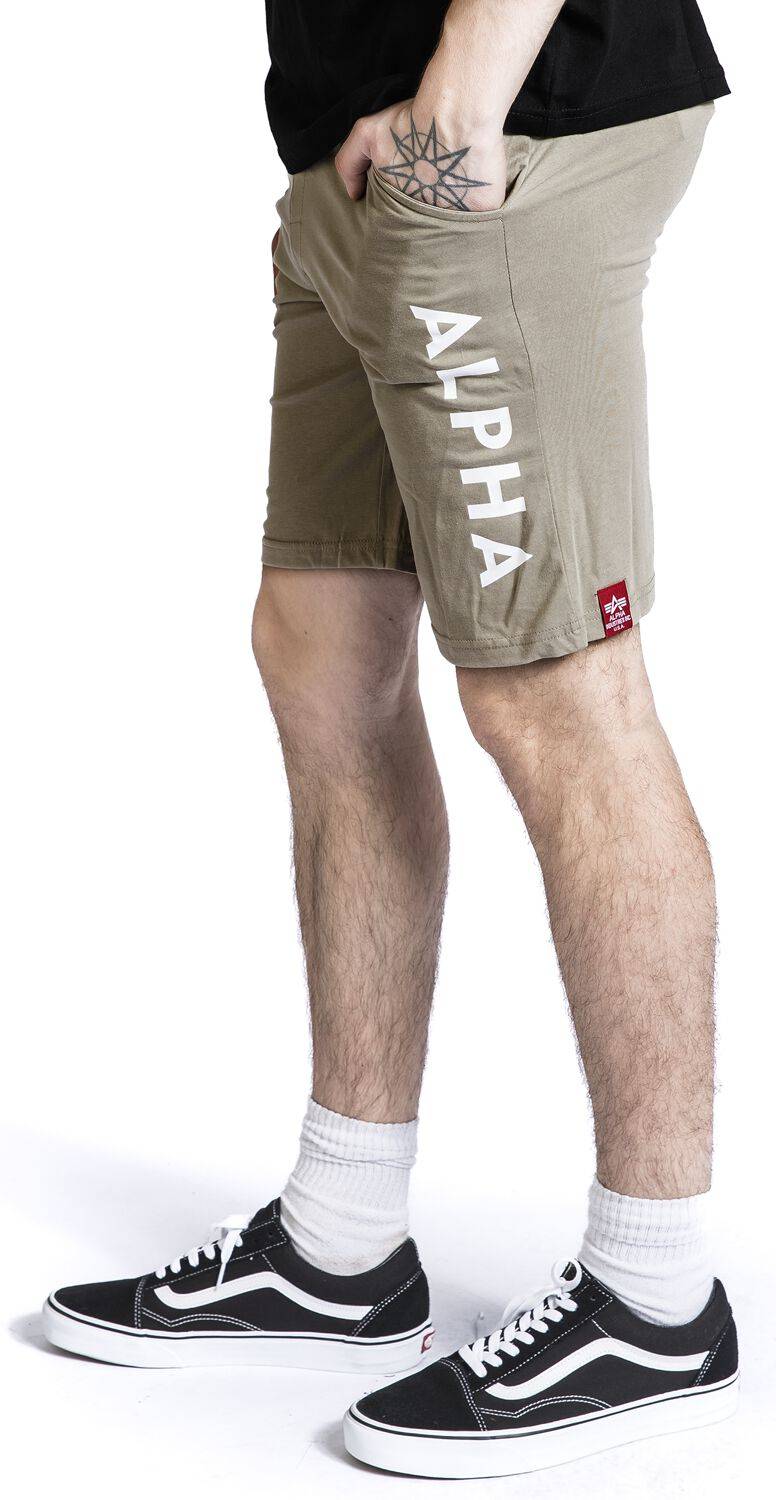 EMP "Alpha Jersey Short" Short Sand Von Alpha Industries