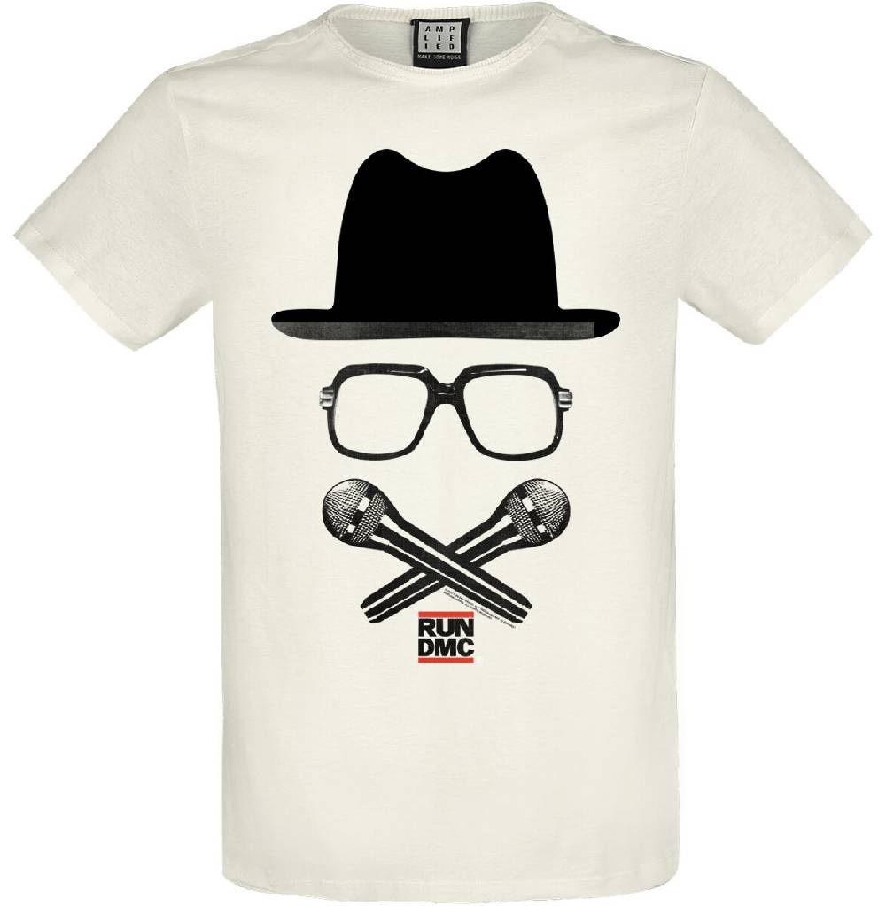 EMP "Amplified Collection - 2 Mics" T-Shirt altweiß von Run-D.M.C