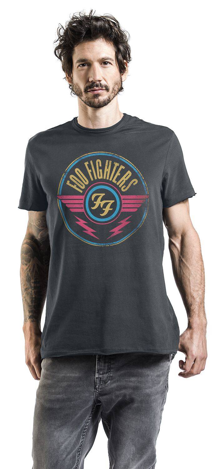 EMP "Amplified Collection - Air" T-Shirt Charcoal Von Foo Fighters