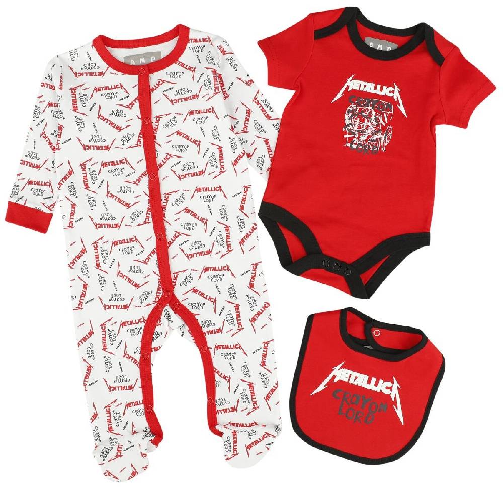 EMP "Amplified Collection - Baby Set" Set multicolor von Metallica