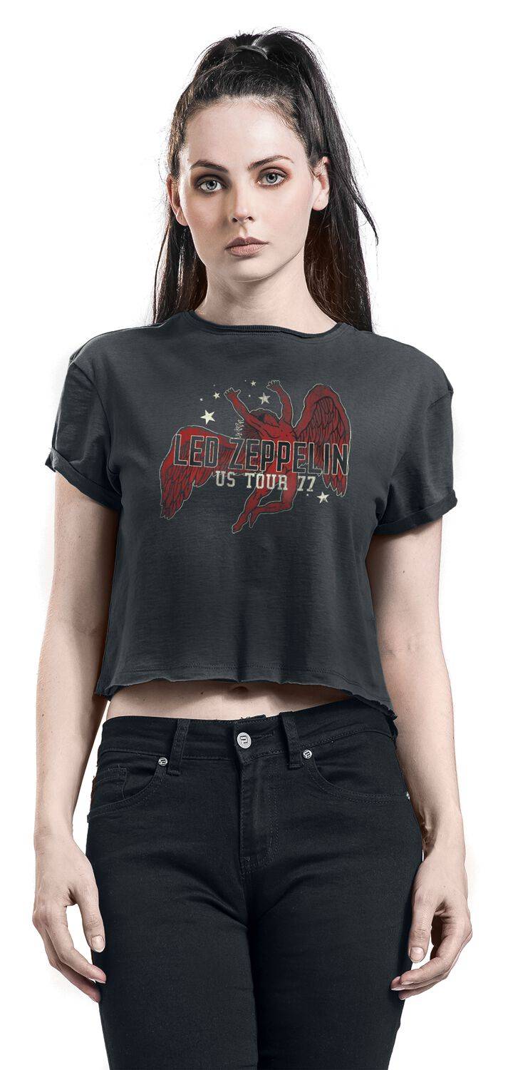 EMP "Amplified Collection - Icarus" T-Shirt Charcoal Von Led Zeppelin