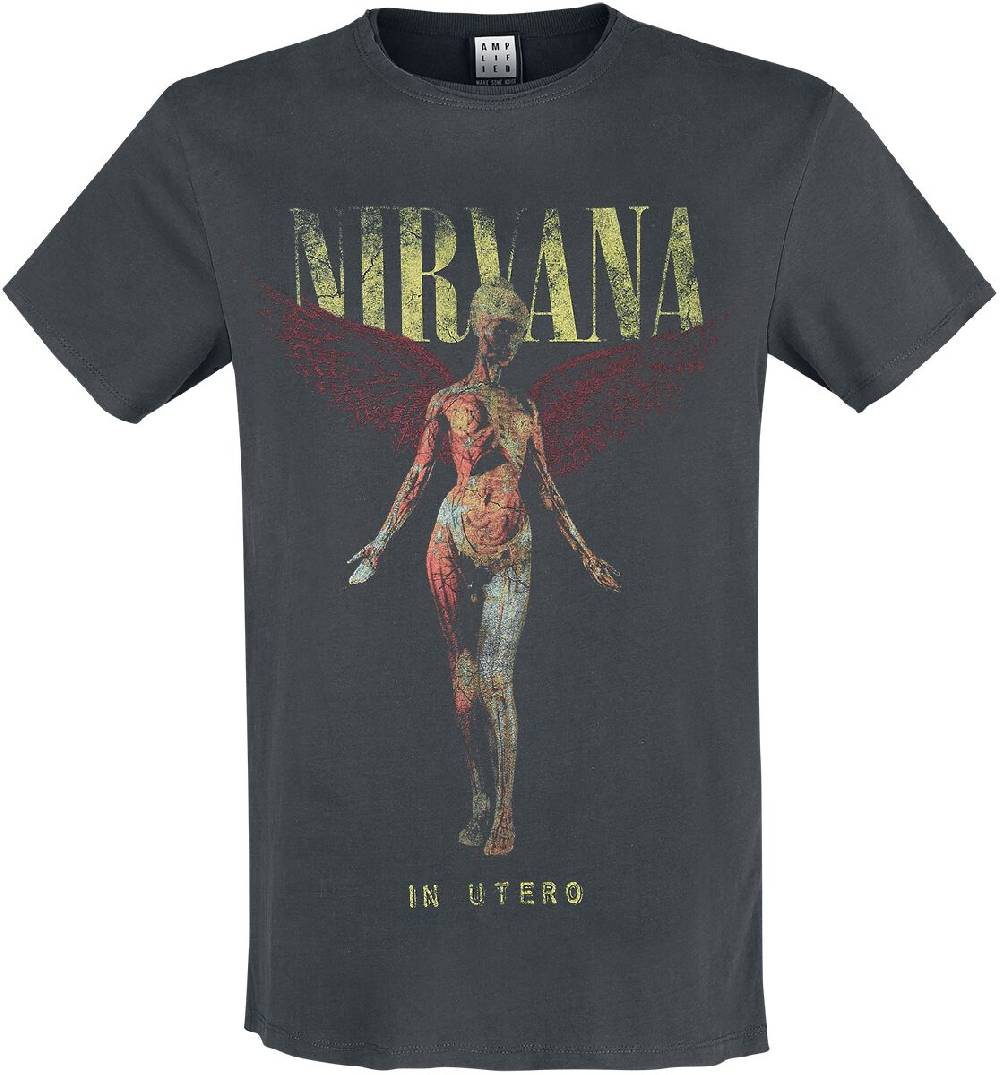 EMP "Amplified Collection - In Utero" T-Shirt charcoal von Nirvana