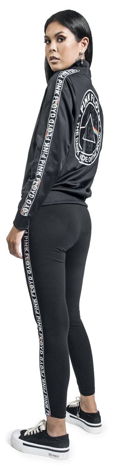 EMP "Amplified Collection - Ladies Cotton Taped Yoga Leggings" Leggings Schwarz Von Pink Floyd