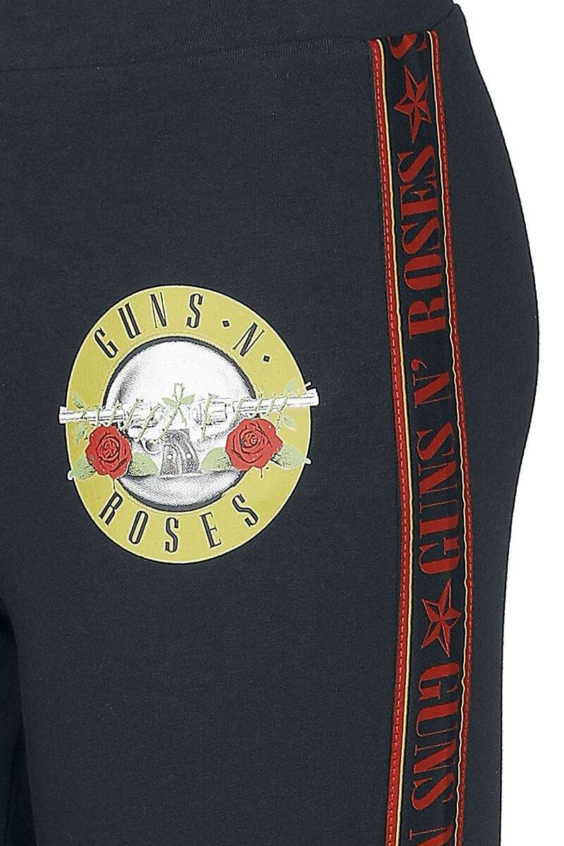EMP "Amplified Collection - Ladies Cotton Taped Yoga Leggings" Leggings Schwarz Von Guns N' Roses