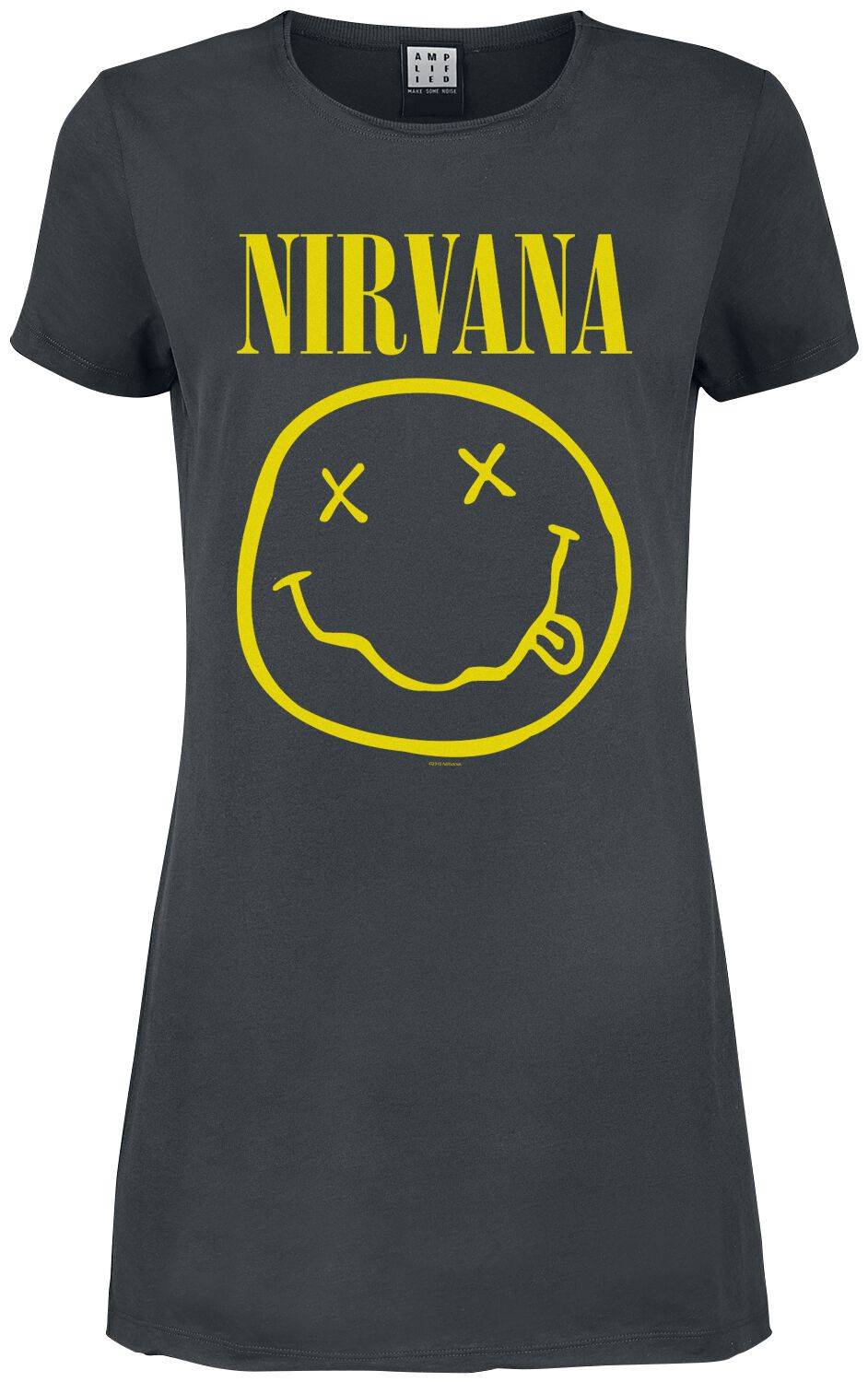 EMP "Amplified Collection - Logo" Kurzes Kleid charcoal von Nirvana