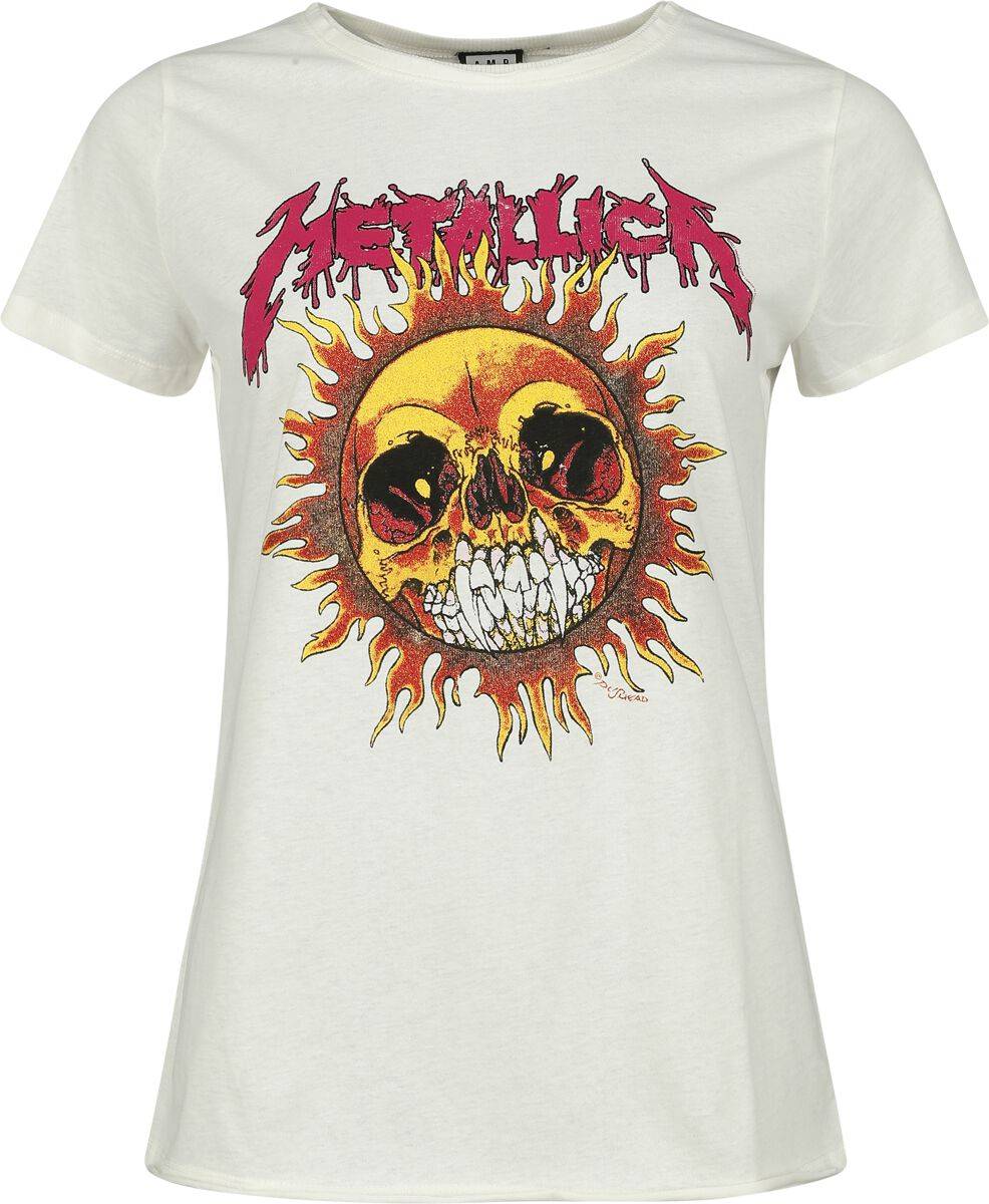 EMP "Amplified Collection - Neon Sun" T-Shirt altweiß von Metallica