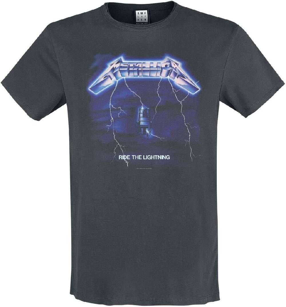 EMP "Amplified Collection - Ride The Lightning" T-Shirt charcoal von Metallica
