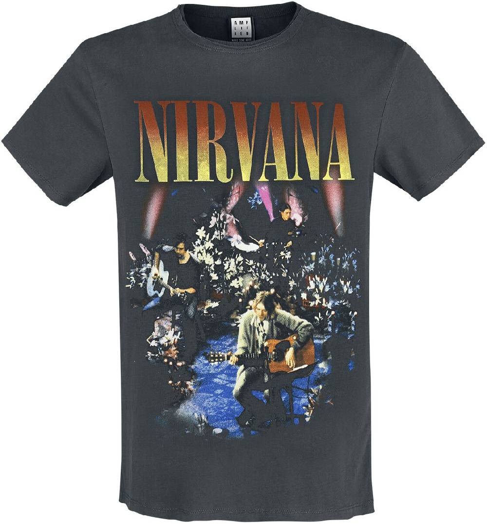 EMP "Amplified Collection - Unplugged In New York" T-Shirt charcoal von Nirvana