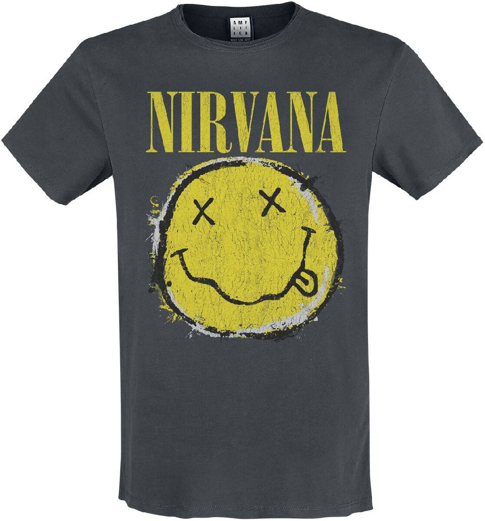 EMP "Amplified Collection - Worn Out" T-Shirt charcoal von Nirvana