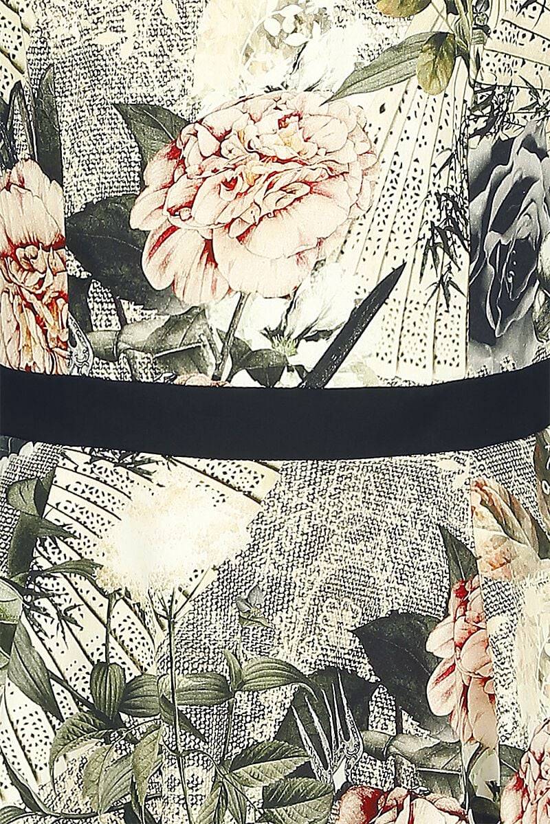 EMP "Ancient Roses" Mittellanges Kleid Multicolor Von H&R London