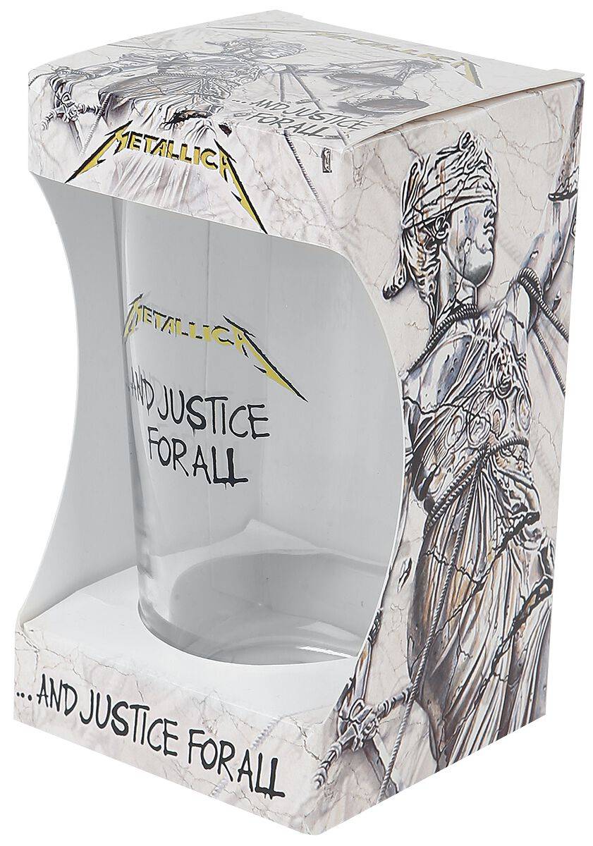 EMP "And Justice For All" Bierglas Klar Von Metallica