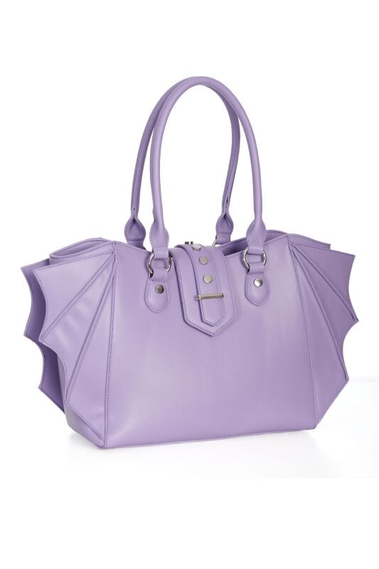 EMP "Annabelle" Handtasche Lila Von Banned Alternative