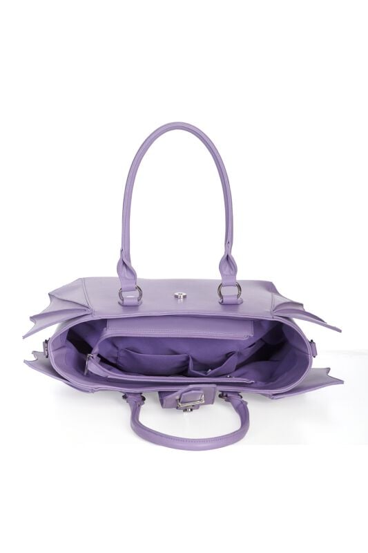 EMP "Annabelle" Handtasche Lila Von Banned Alternative