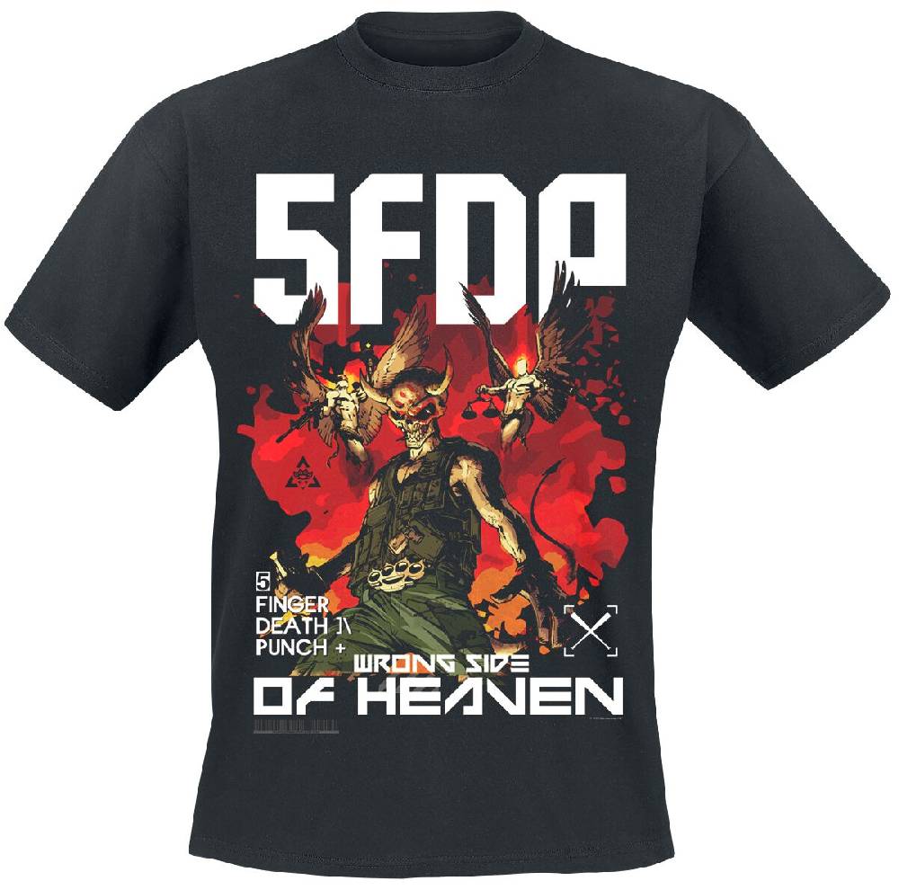 EMP "Anniversary Wrong Side Of Heaven" T-Shirt schwarz von Five Finger Death Punch