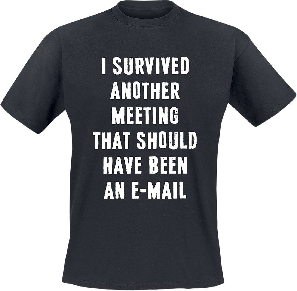 EMP "Another Meeting" T-Shirt schwarz von Beruf & Karriere