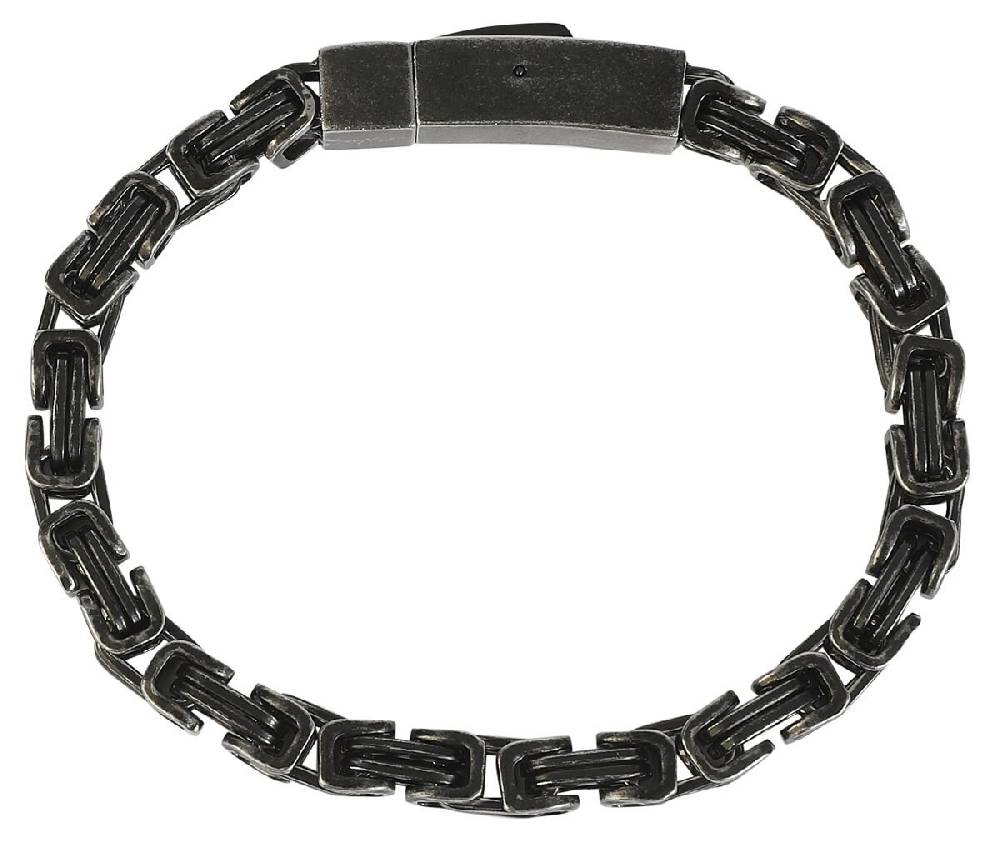 EMP "Antique Square" Armkette Gun Metal Von EtNox Hard And Heavy