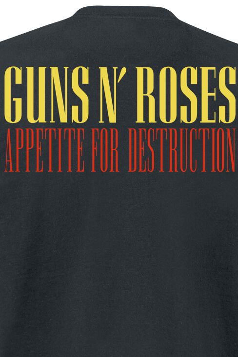 EMP "Appetite For Destruction - Cover" T-Shirt Schwarz Von Guns N' Roses