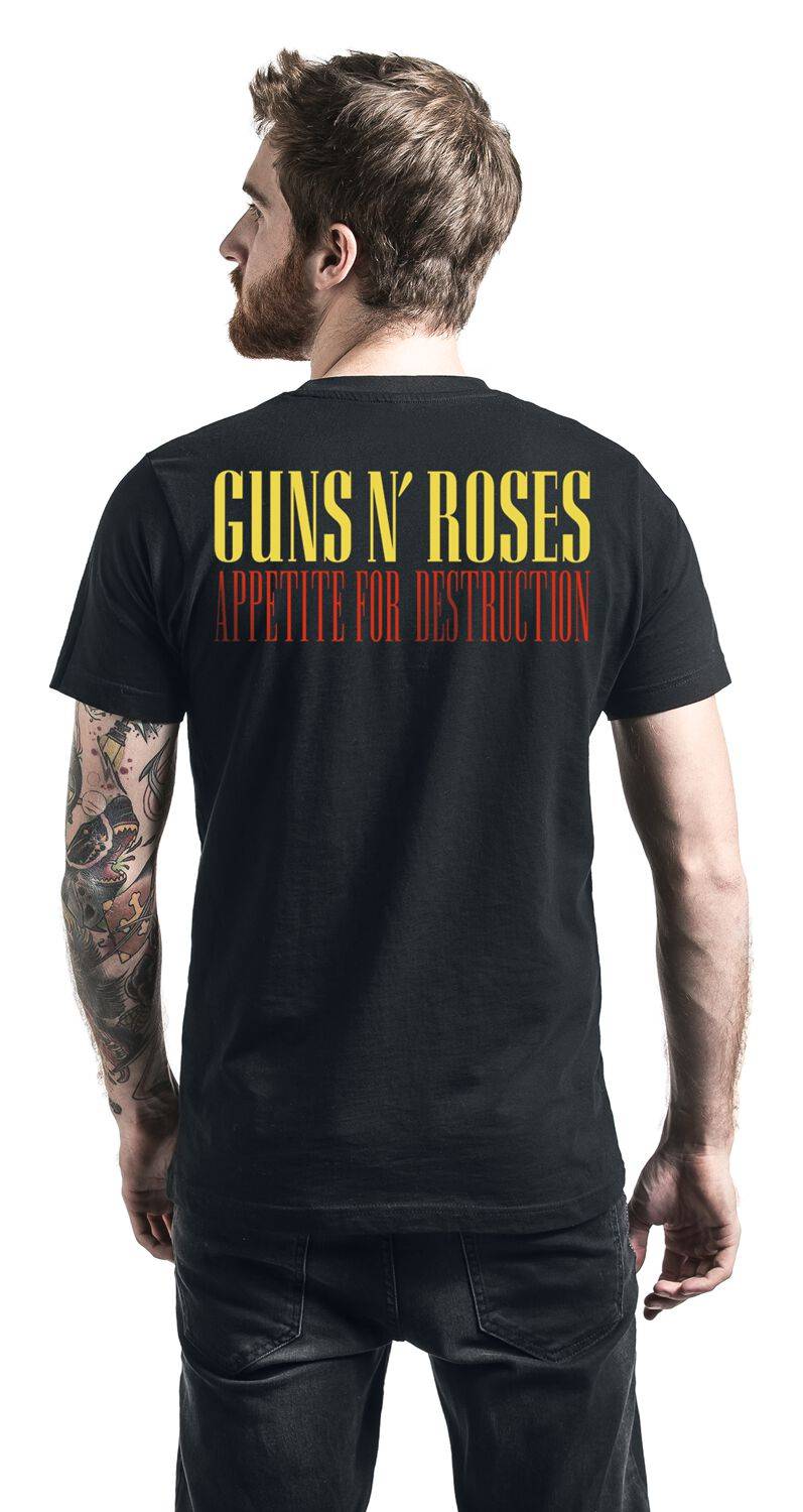 EMP "Appetite For Destruction - Cover" T-Shirt Schwarz Von Guns N' Roses