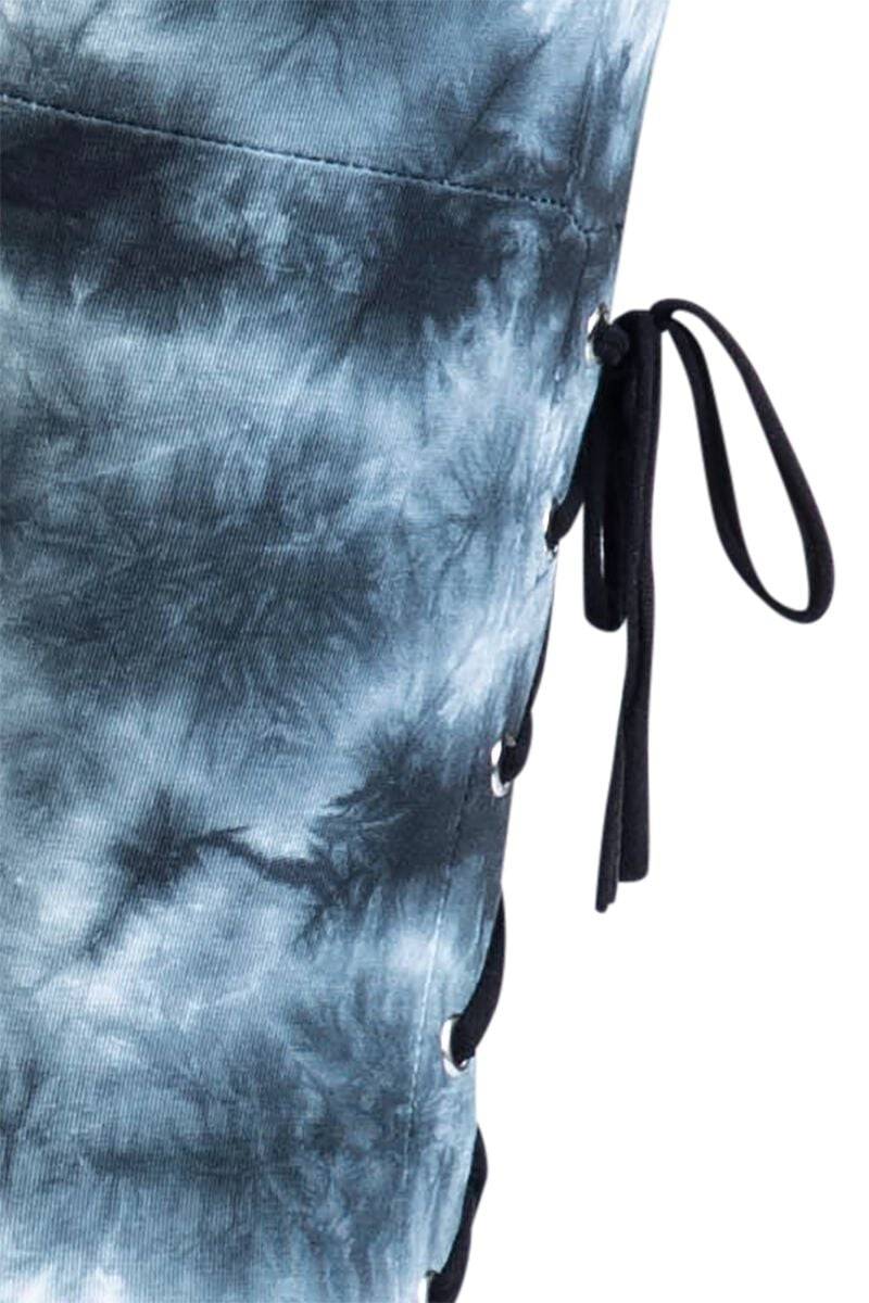 EMP "April Leggins" Leggings Blau/schwarz Von Innocent Lifestlye