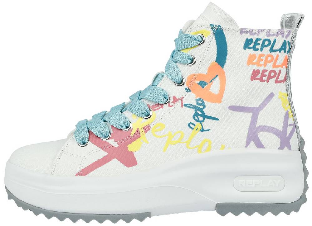 EMP "AQUA 2 POPART" Sneaker High Multicolor Von Replay Footwear