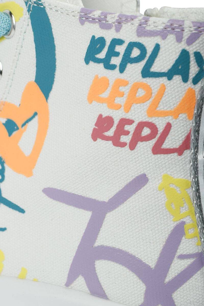 EMP "AQUA 2 POPART" Sneaker High Multicolor Von Replay Footwear