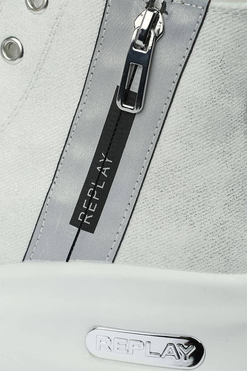 EMP "AQUA 2 ZIP" Sneaker High Weiß Von Replay Footwear